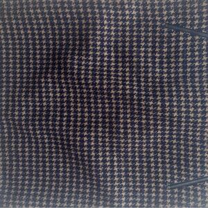 J. McLaughlin Blue and Brown houndstooth pencil skirt new no tag